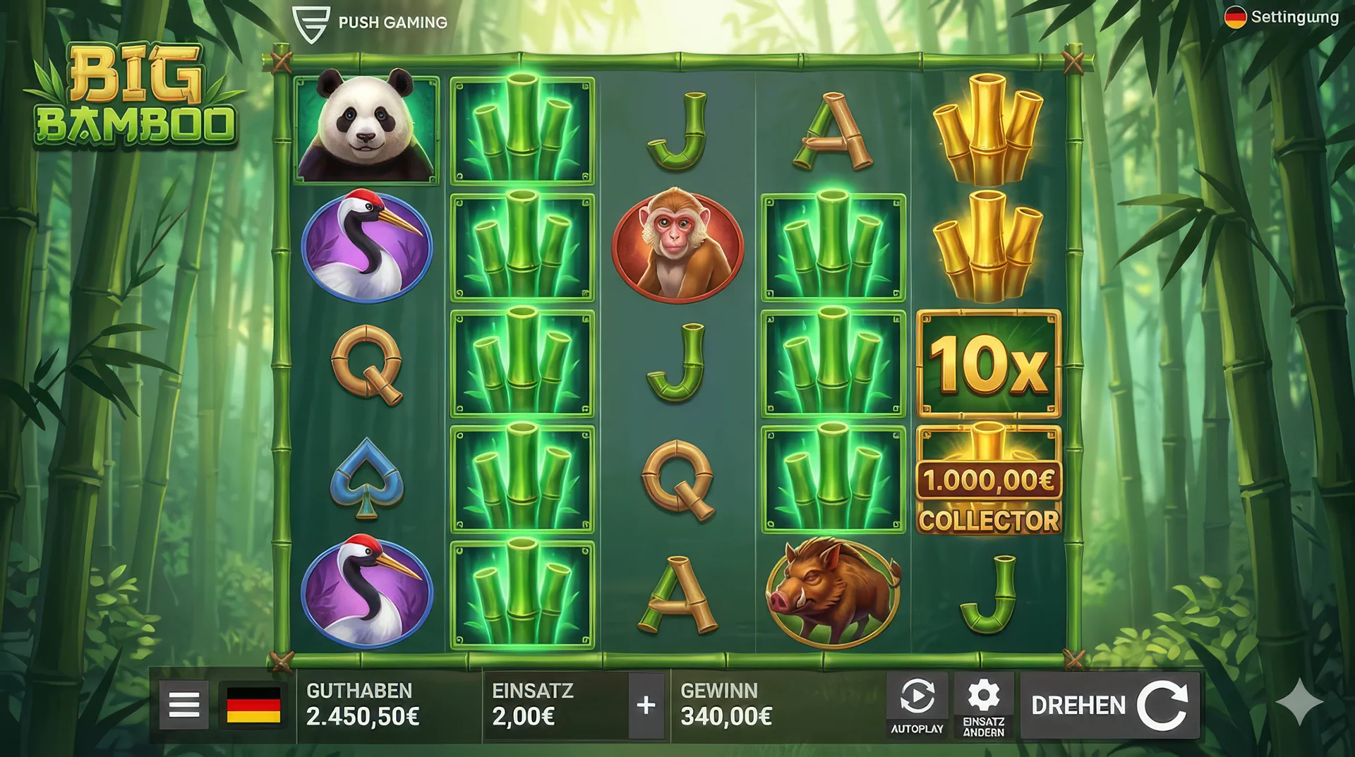 Screenshot von Big Bamboo